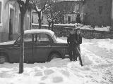 caprileone con la neve 1956