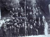 foto di gruppo  nel periodo del fascismo 